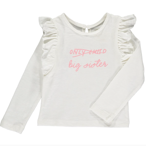 Tiny Victories ONLY CHILD/BIG SISTER TSHIRT