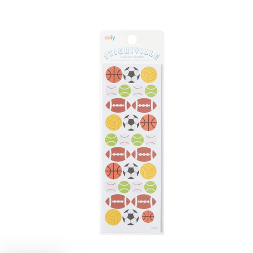 Ooly Stickiville Sports Balls Stickers