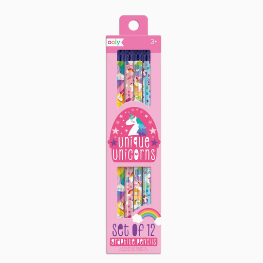 Only Unique Unicorns Graphite Pencils - Set of 12