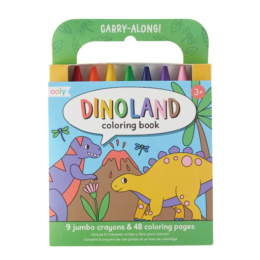 Ooly Carry Along Crayon And Coloring Book Kit