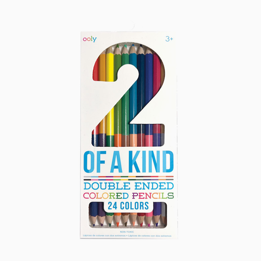 Only 2 of A Kind Double-Ended Colored Pencils
