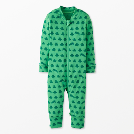 Hanna Andersson Baby 2-Way Zip Sleeper in Hannasoft