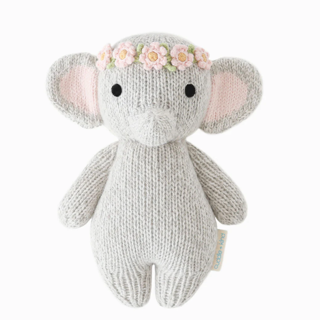 Cuddle  + Kind Baby Elephant (Blush Floral)