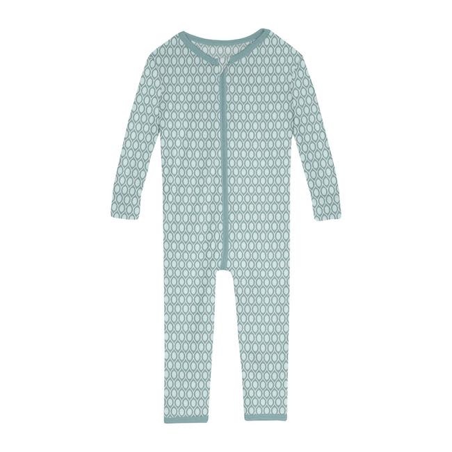 Kickee Pants Print Convertible Sleeper with Zipper