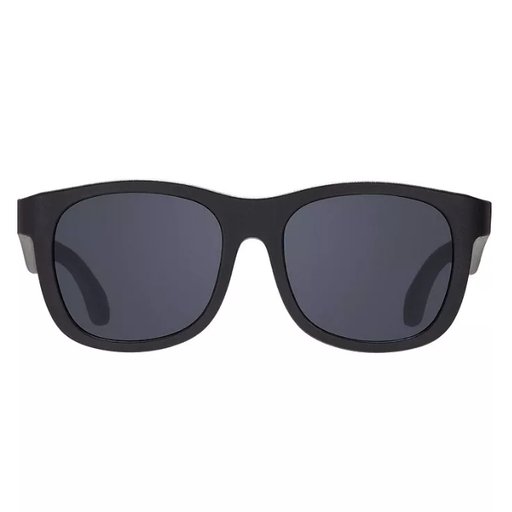 Babiators Originals Navigator Sunglasses - Jet Black | Smoke Lenses | Ages 3-5