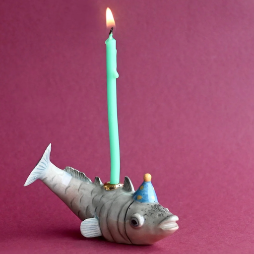 Camp Hollow Graceful Fish Cake Topper