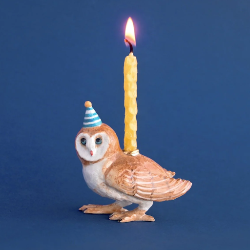Camp Hollow Barn Owl Cake Topper