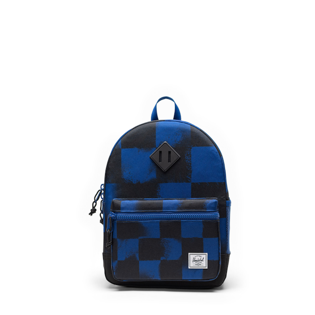 Herschel Supply Co. Heritage Kids Backpack - Stencil Checker Sodalite Blue