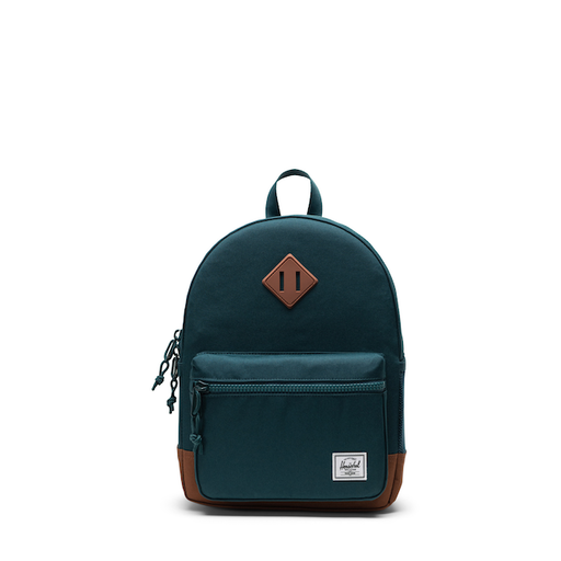 Herschel Supply Co. Heritage Kids Backpack - Dark Sea/Saddle Brown