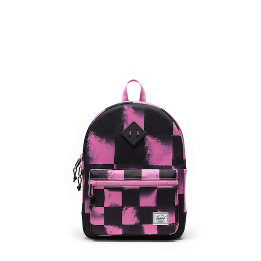 Herschel Supply Co. Heritage Kids Backpack - Stencil Checker Opera Mauve