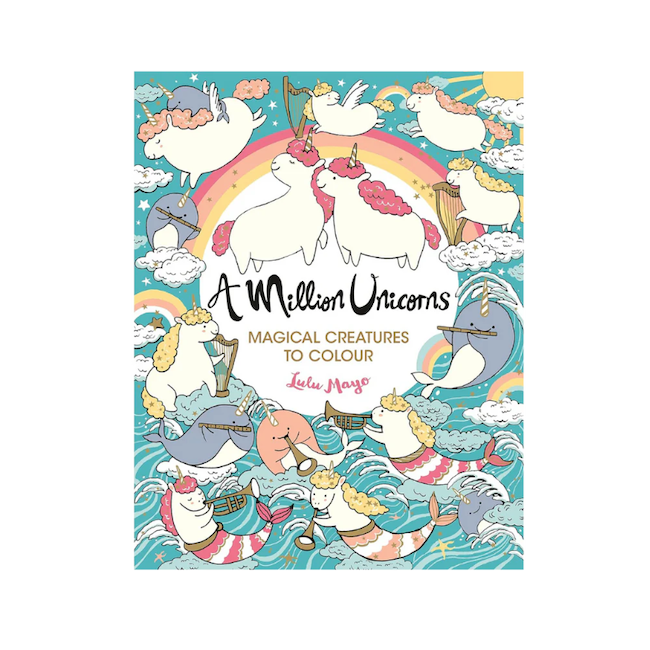 Hachette Mudpuppy A Million Unicorns Coloring Book