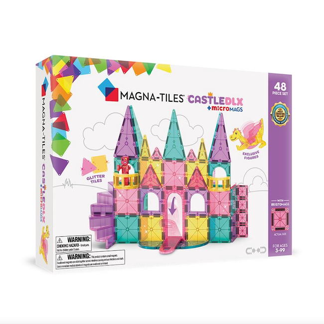 Magna-Tiles Castle DLX 48 Piece Set