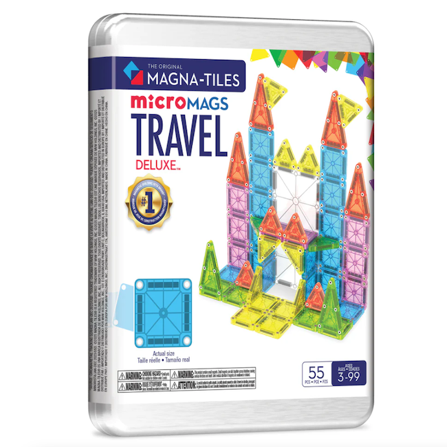 Magna-Tiles Travel Set Deluxe 55 Piece Set