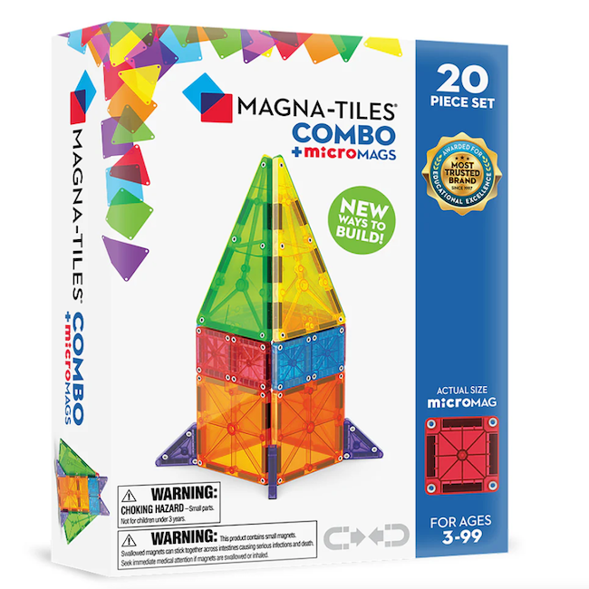 Magna-Tiles Combo 20 Piece Set