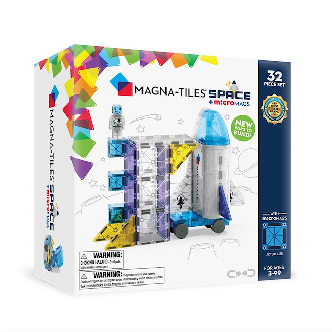 Magna-Tiles Space 32 Piece Set