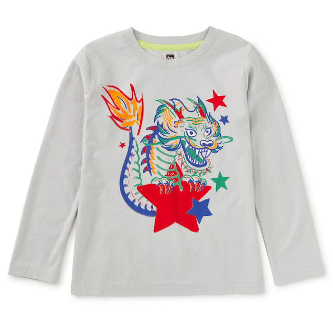 Tea Lucky Dragon Graphic Tee