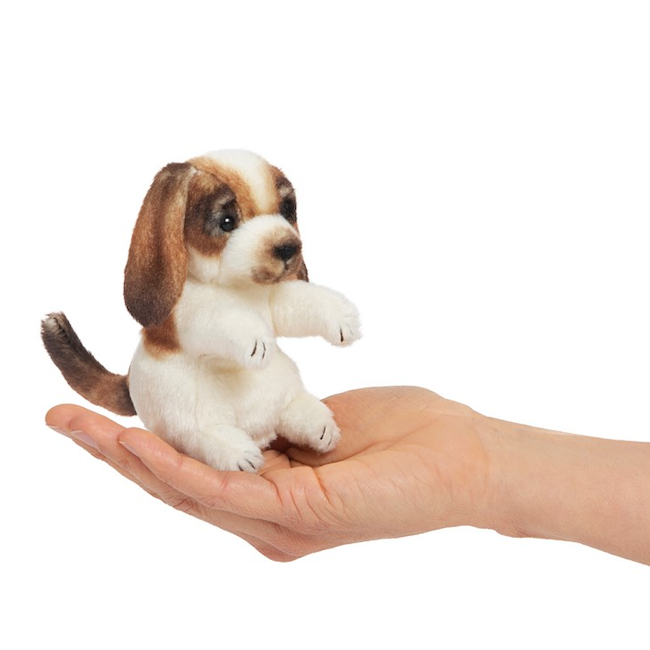 Folkmanis Mini Dog Finger Puppet