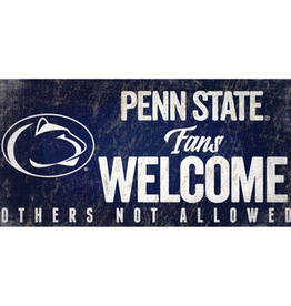FAN CREATIONS Penn State Fans Welcome Wood Sign