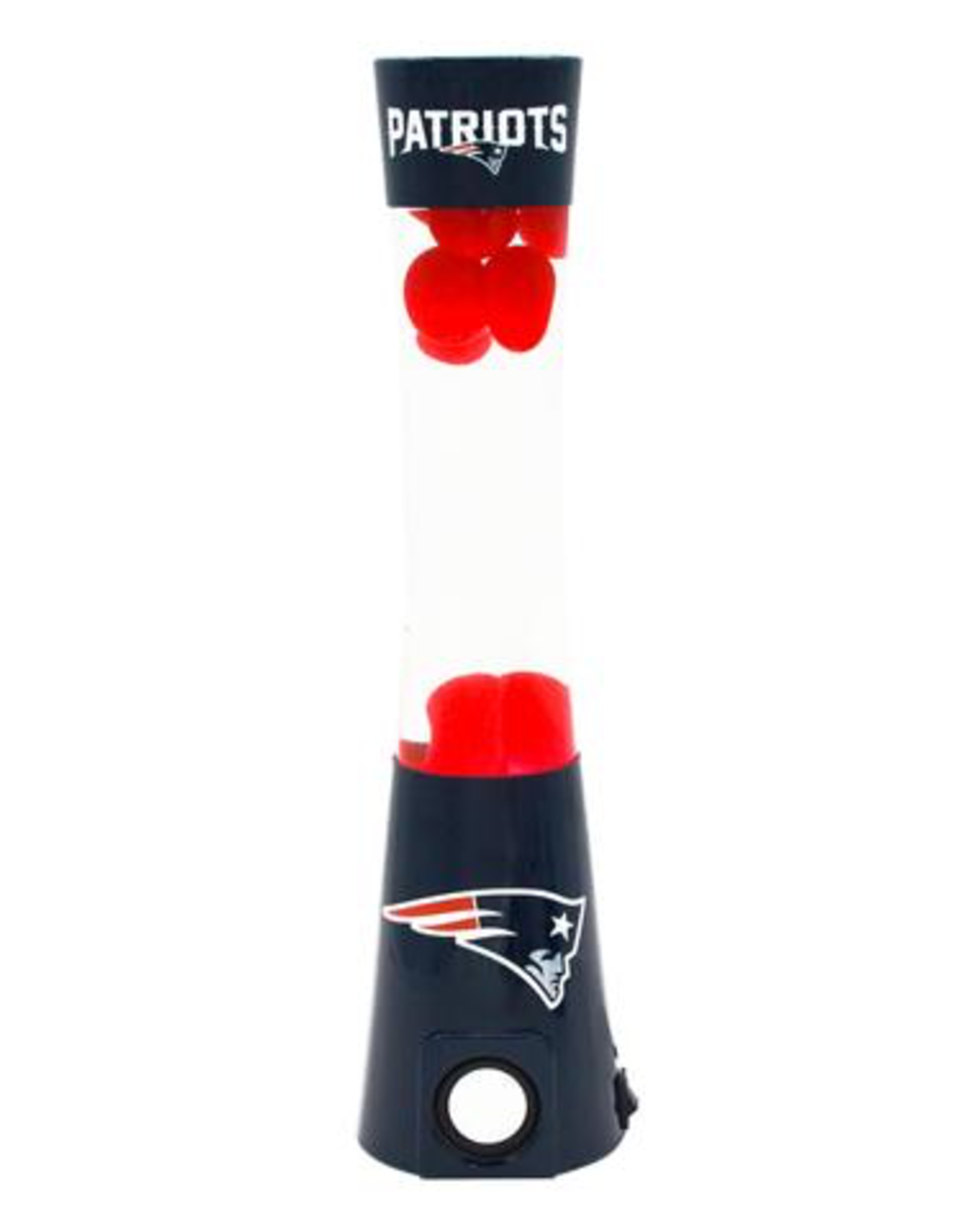 SPORTICULTURE New England Patriots Bluetooth Magma Lamp