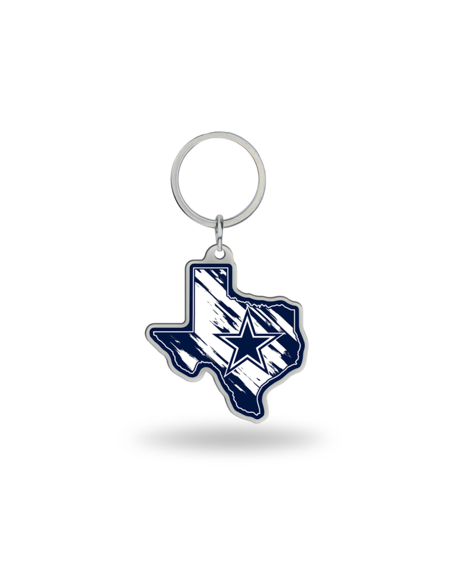 RICO INDUSTRIES Dallas Cowboys State Shaped Key Ring