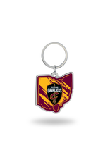 RICO INDUSTRIES Cleveland Cavaliers State Shaped Key Ring