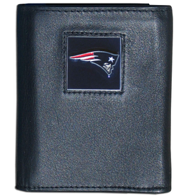 SISKIYOU GIFTS New England Patriots Executive Leather Trifold Wallet