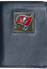 SISKIYOU GIFTS Tampa Bay Buccaneers Executive Leather Trifold Wallet