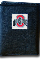 SISKIYOU GIFTS Ohio State Buckeyes Executive Leather Trifold Wallet