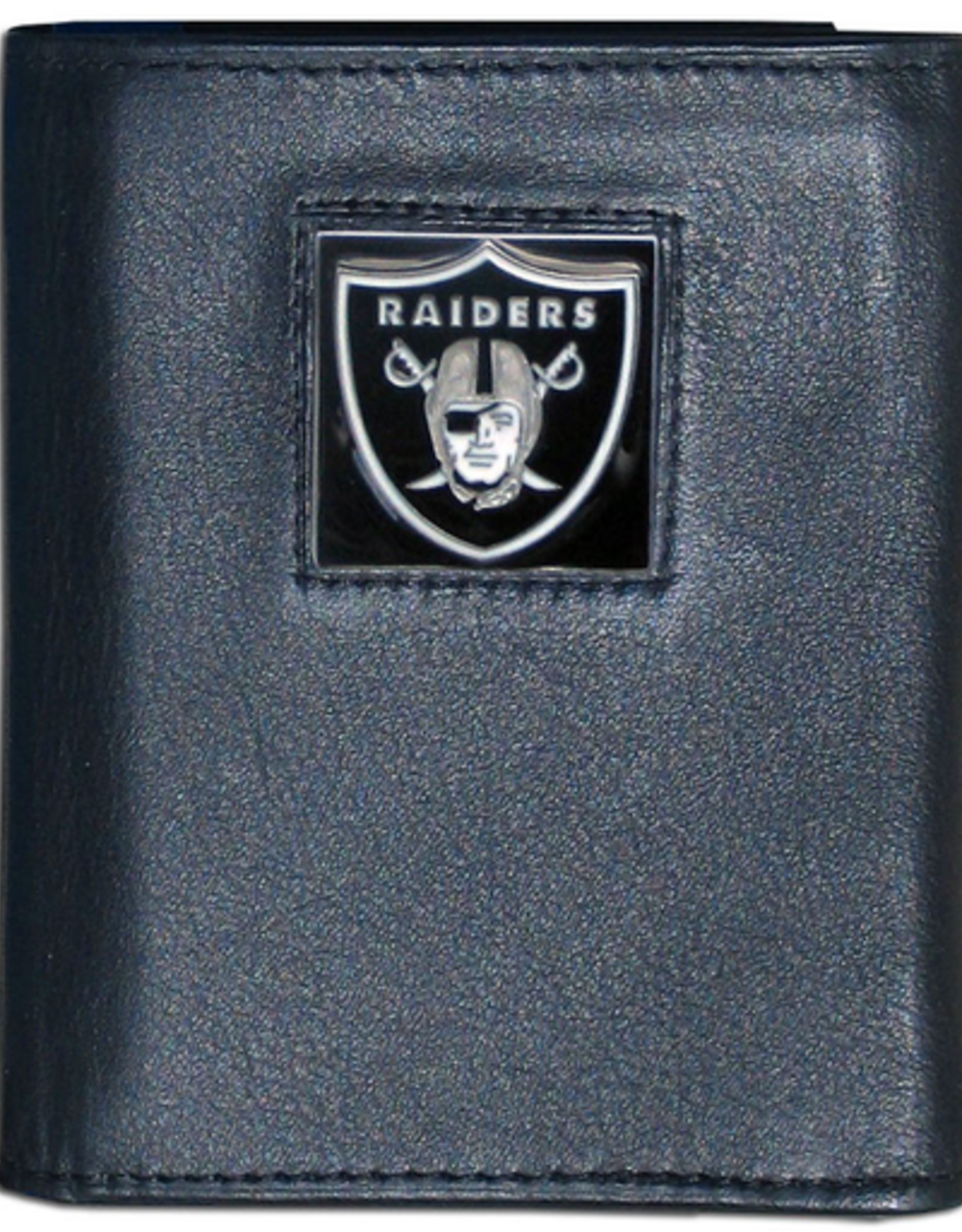 SISKIYOU GIFTS Las Vegas Raiders Executive Leather Trifold Wallet