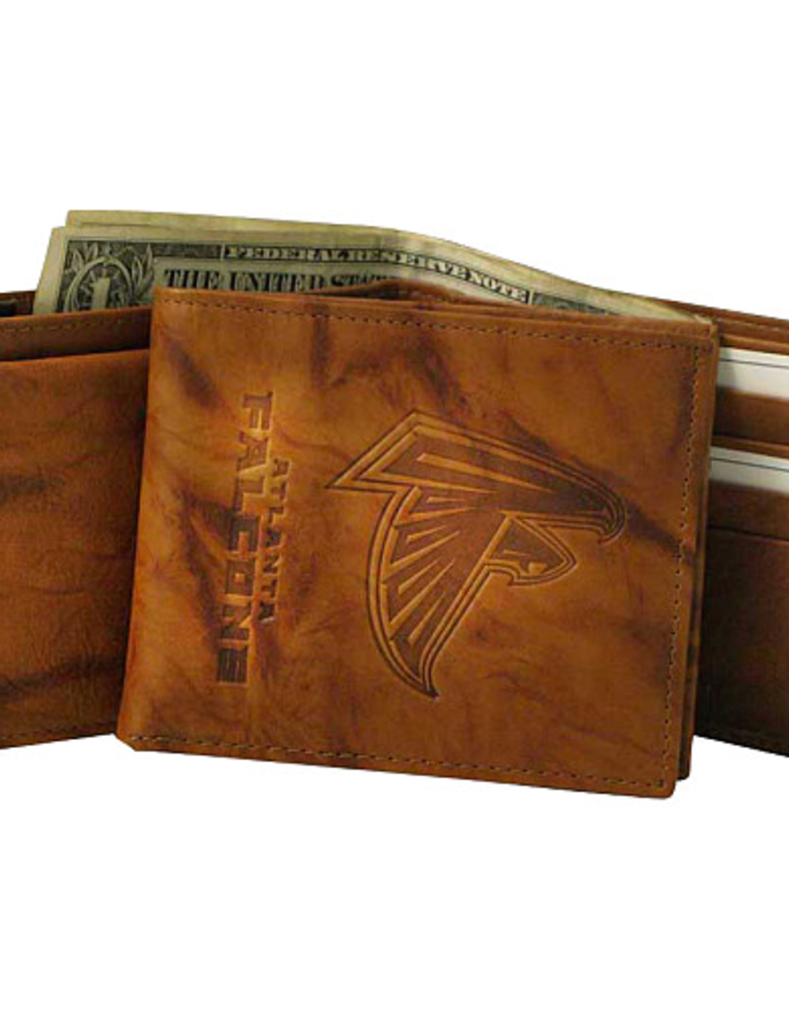 RICO INDUSTRIES Atlanta Falcons Vintage Leather Billfold Wallet