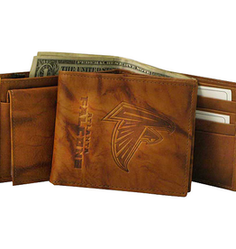 RICO INDUSTRIES Atlanta Falcons Vintage Leather Billfold Wallet