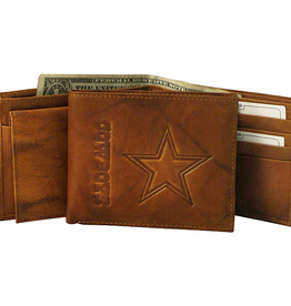 RICO INDUSTRIES Dallas Cowboys Vintage Leather Billfold Wallet