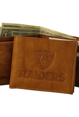 RICO INDUSTRIES Las Vegas Raiders Vintage Leather Billfold Wallet
