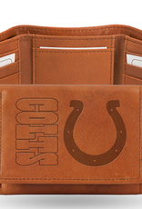 RICO INDUSTRIES Indianapolis Colts Vintage Leather Trifold Wallet