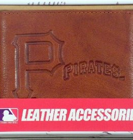 RICO INDUSTRIES Pittsburgh Pirates Vintage Leather Billfold Wallet