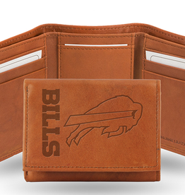 RICO INDUSTRIES Buffalo Bills Vintage Leather Trifold Wallet