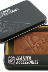 RICO INDUSTRIES Pittsburgh Penguins Vintage Leather Billfold Wallet