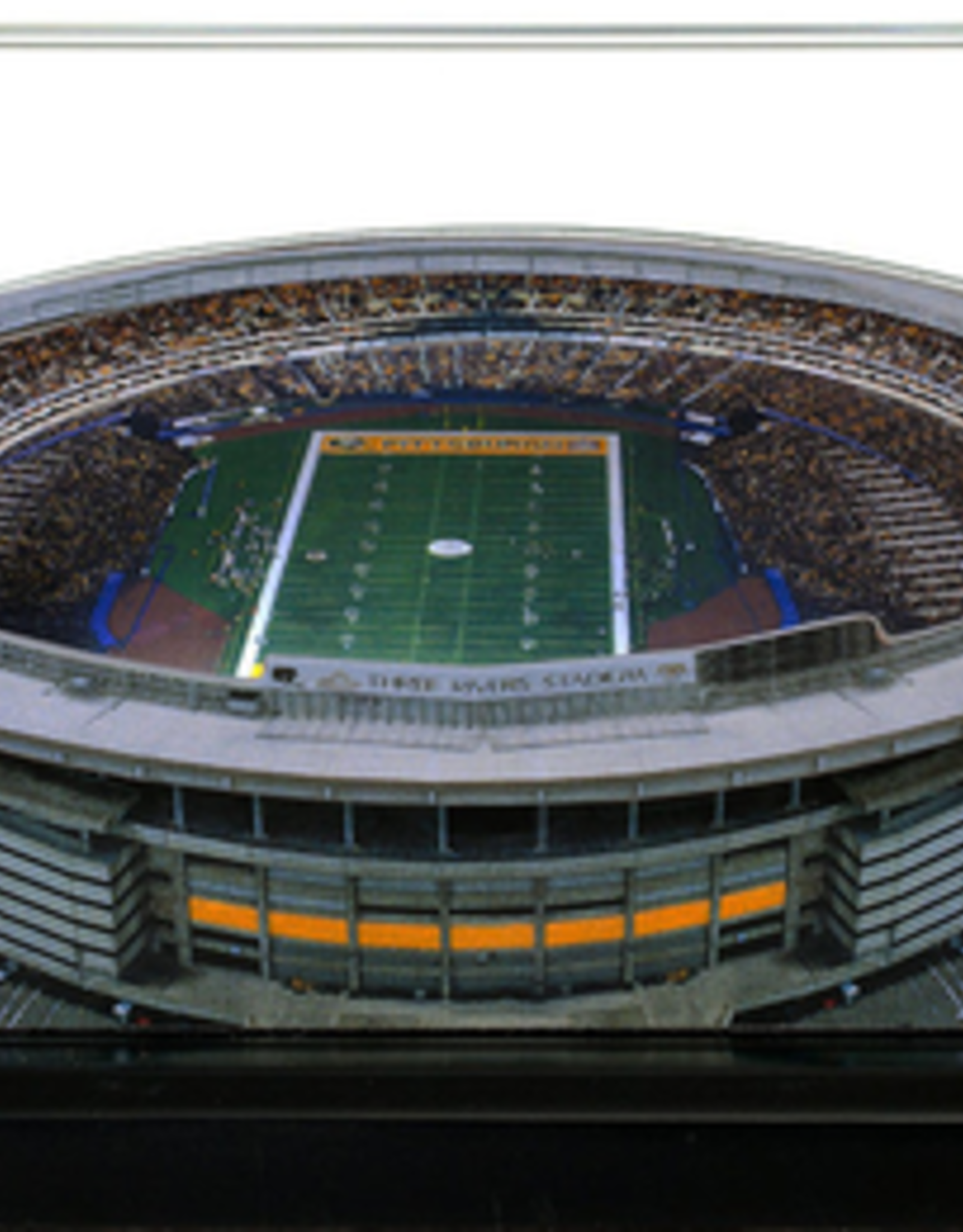 HOMEFIELDS Steelers HomeField - Three Rivers Stadium (1970-2000) 9IN
