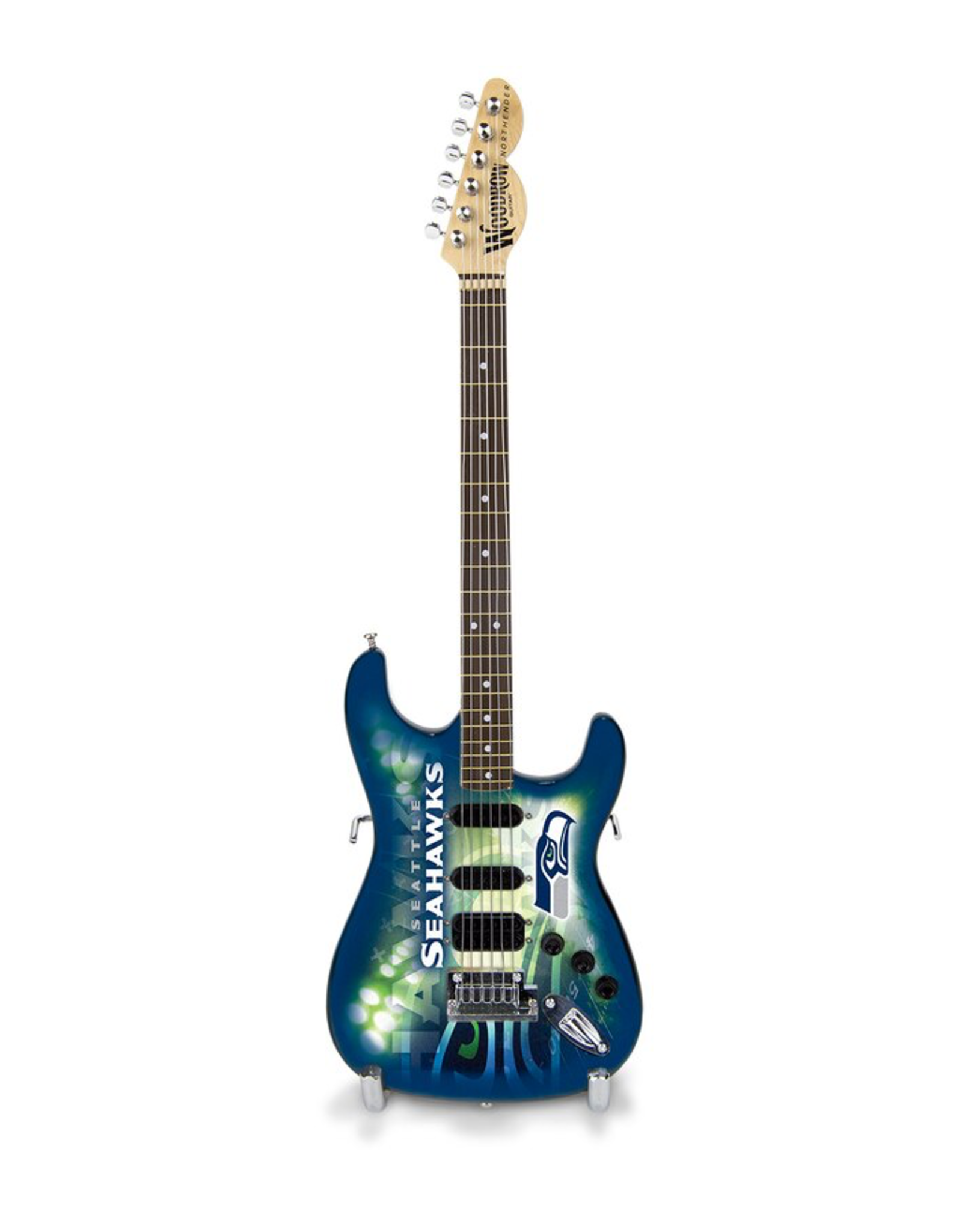 SPORTS VAULT CORP Seahawks Mini NorthEnder Guitar