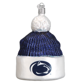 OLD WORLD CHRISTMAS Penn State Nittany Lions Beanie Ornament