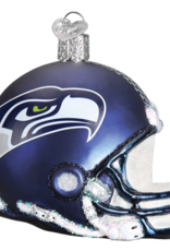 OLD WORLD CHRISTMAS Seattle Seahawks Helmet Ornament