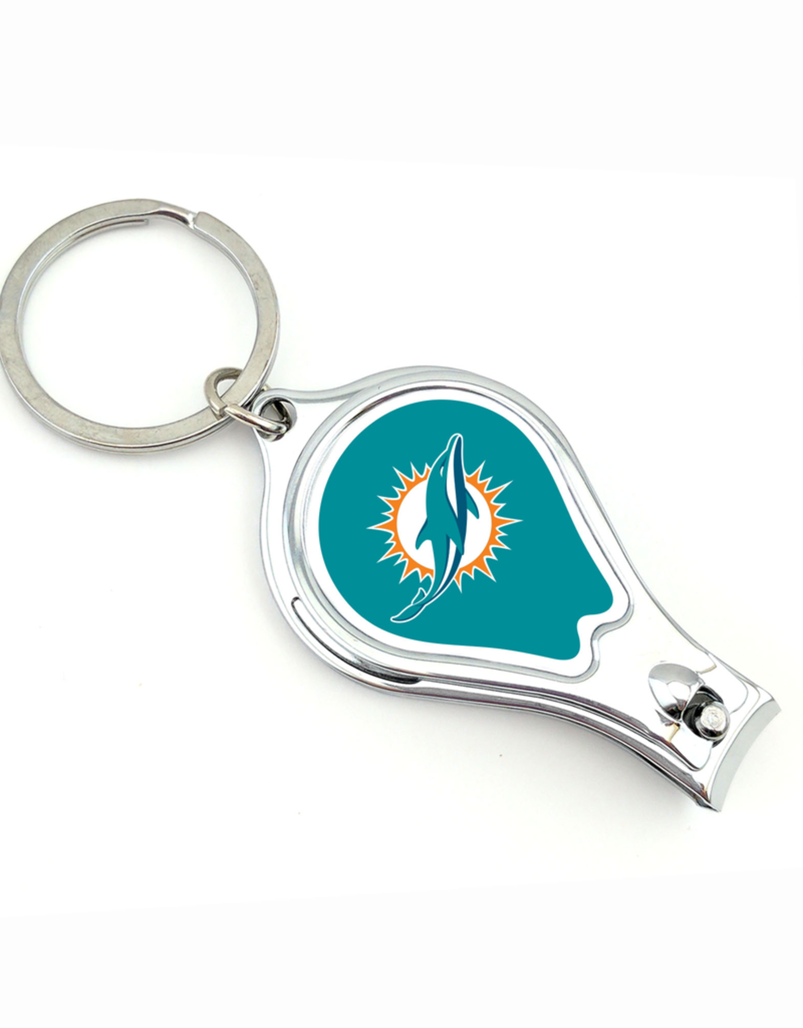 WORTHY PROMOTIONAL PRODUCTS Miami Dolphins Multi Function Key Ring
