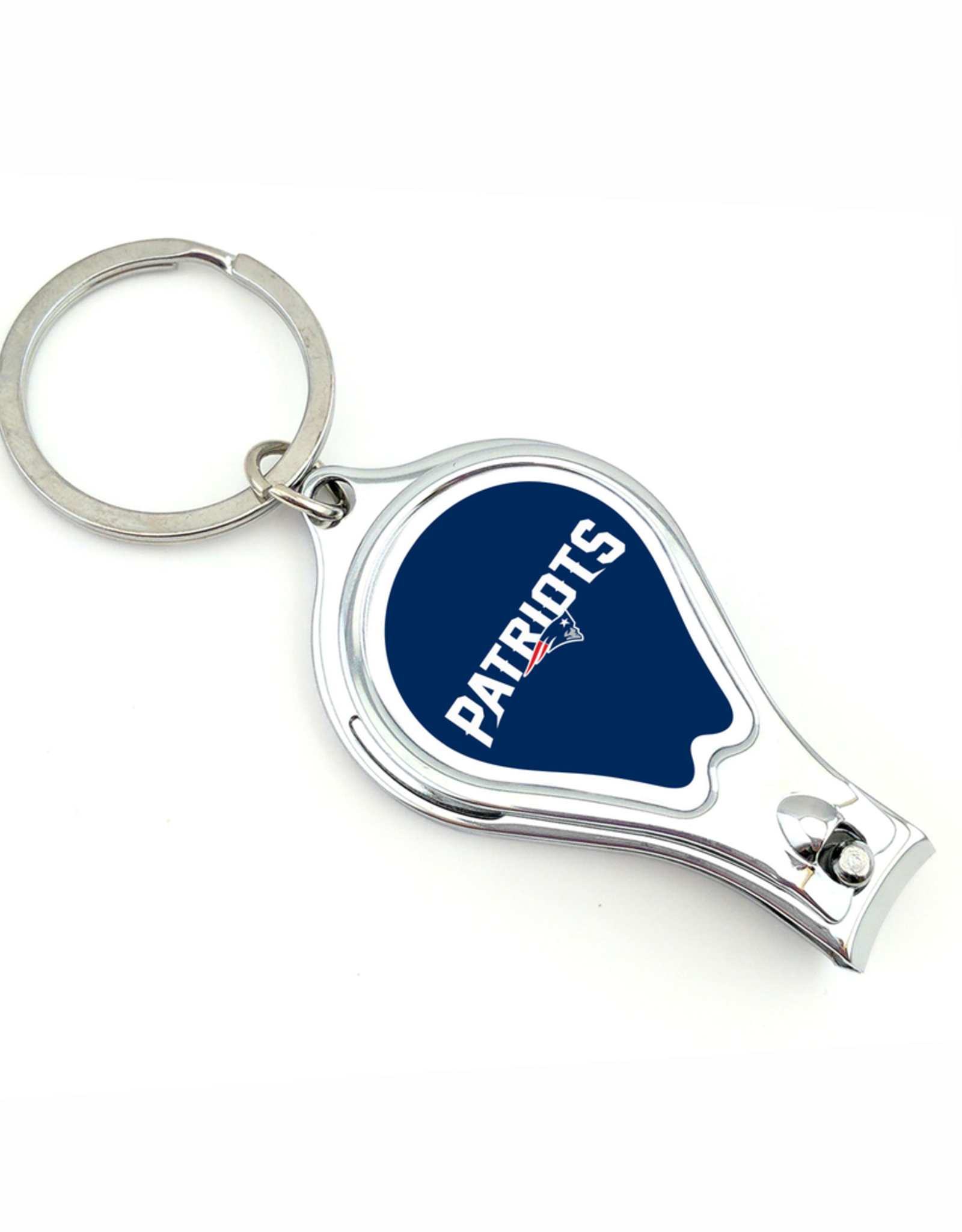 WORTHY PROMOTIONAL PRODUCTS New England Patriots Multi Function Key Ring