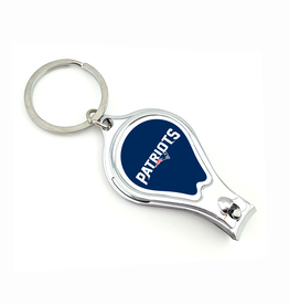 WORTHY PROMOTIONAL PRODUCTS New England Patriots Multi Function Key Ring