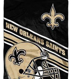 Northwest New Orleans Saints 60x80 Slant Royal Plush Blanket