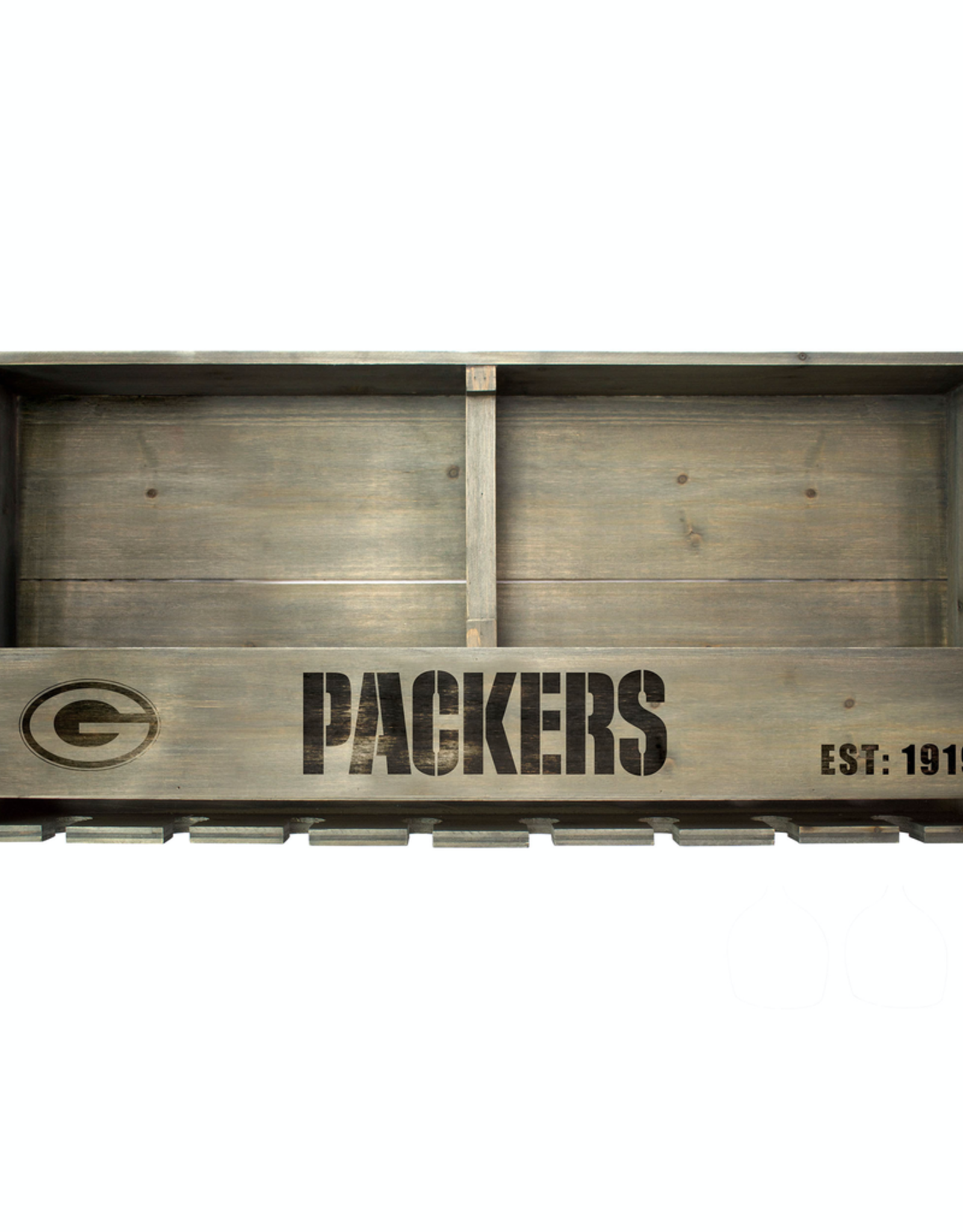 Imperial Green Bay Packers Bar Rack