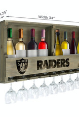 Imperial Las Vegas Raiders Bar Rack