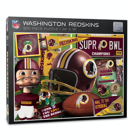 YOU THE FAN Redskins Retro Puzzle