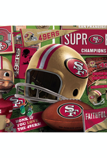 YOU THE FAN 49ers Retro Puzzle