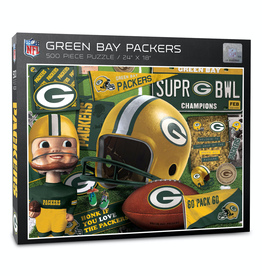 YOU THE FAN Packers Retro Puzzle